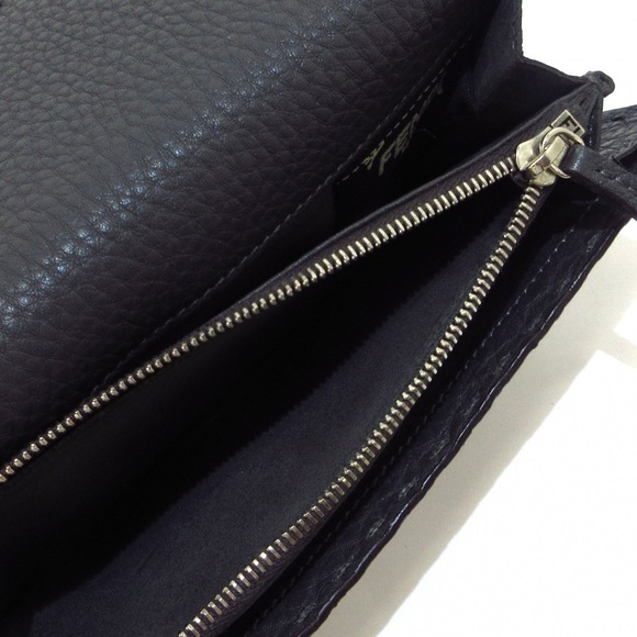 Fendi Long Wallet Python Beige Brown - Picture 4 of 10